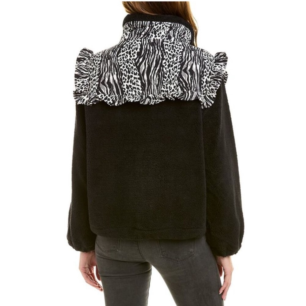NEW Lea & Viola Ruffle Teddy Jacket - Picture 2 of 3